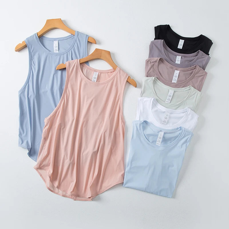 Sukha Comfort Tie Back Sleeveless Top