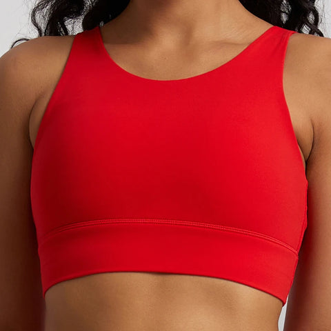Studio Cloud Comfort Flatstrap Padded Yoga Bra
