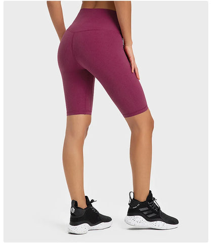 Sukha Comfort Ribbed Yoga Shorts 9"