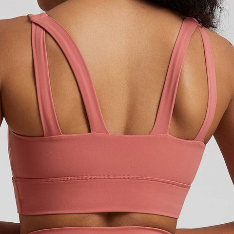 Studio Cloud Comfort Flatstrap Padded Yoga Bra