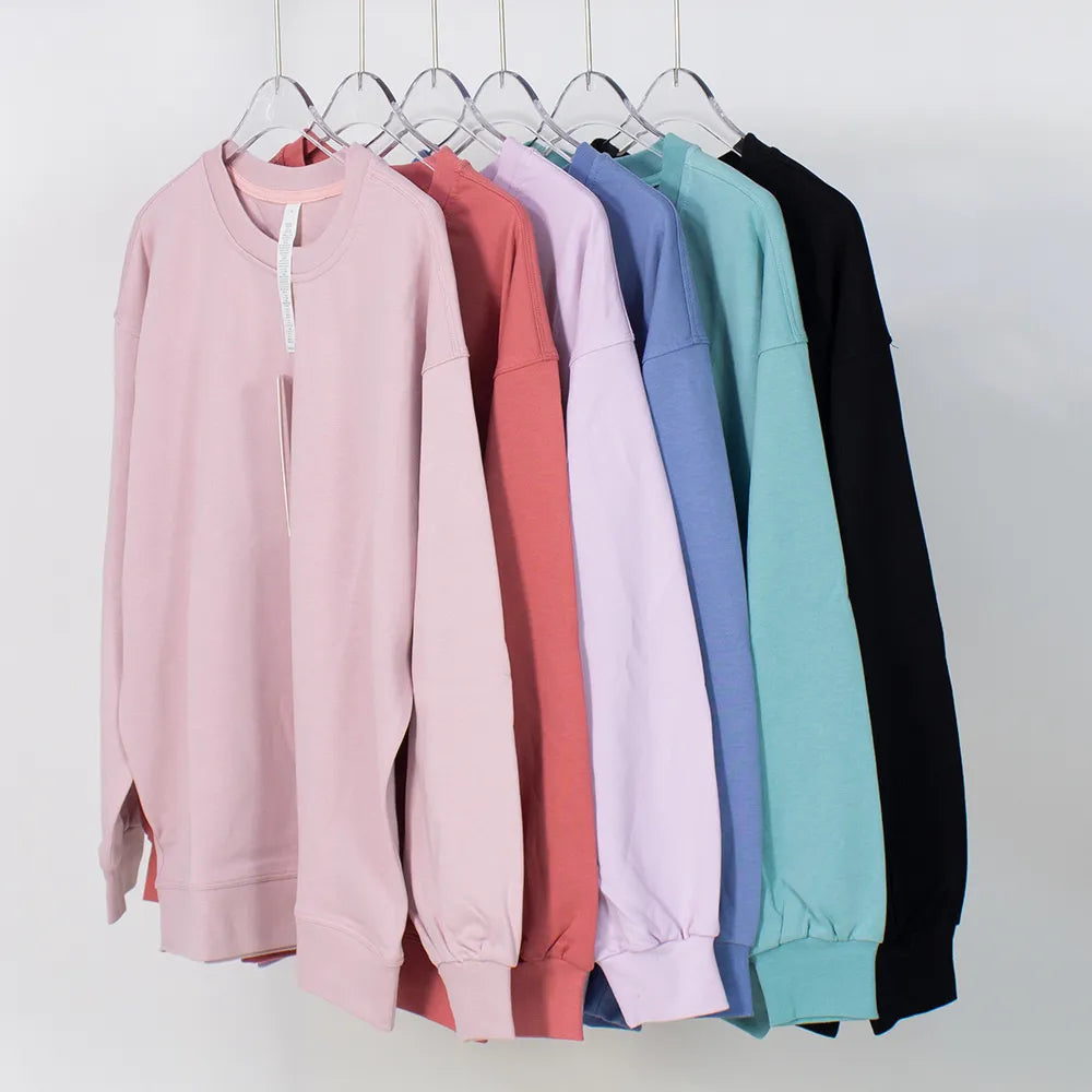 Sukha Relaxed Crew Neck Long Sleeve Sweatshirt